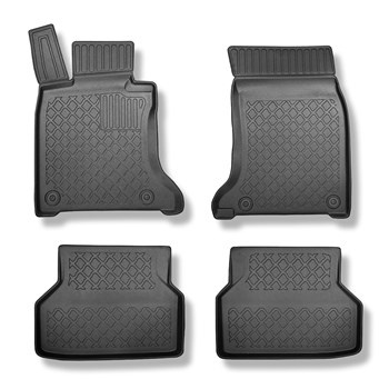 Tapis de sol en TPE adapté pour BMW 5 E60 Berline (07.2003-02.2010) - tapis de v
