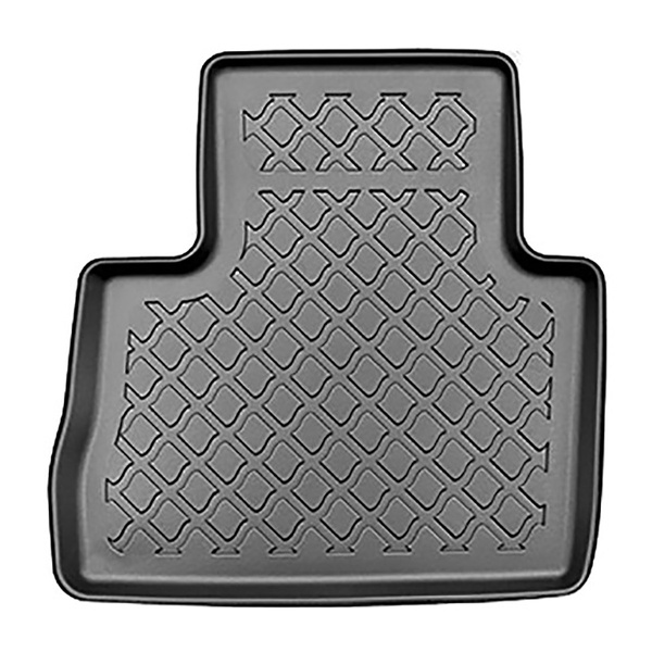 Tapis de sol en TPE adapté pour Toyota RAV4 V SUV (01.2019-....) - avec boîte manuelle - tapis de voiture - noir