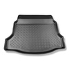 Tapis de coffre adapté pour Honda Civic X Hayon (03.2017-07.2022) - bac de coffre - protection de coffre voiture