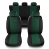 Housses de siège adaptées pour Fiat Tipo (2015-....) - housse siege voiture universelles - couverture siege - X.R-GR