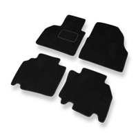 Tapis de Sol Velours adapté pour Renault Kangoo II (2012-2021) - Premium tapis de voiture - noir