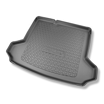 Tapis de coffre adapté pour Audi Q4 e-tron SUV, Sportback (06.2021-....) - bac de coffre - protection de coffre voiture - coffre inférieur; sans plancher double du coffre