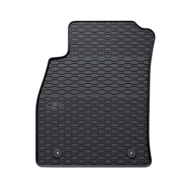 Tapis de sol en caoutchouc adapté pour Opel Insignia I Liftback, Berline, Sports Tourer (2008-2017) - tapis de voiture - noir - 4 pcs.