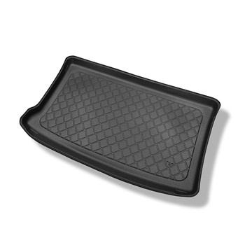 Tapis de coffre adapté pour Hyundai i20 GB Active Hayon (01.2016-07.2020) - bac de coffre - protection de coffre voiture - coffre supérieur (avec plancher multi-fonctions)