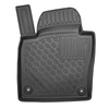 Tapis de sol en TPE adapté pour Volkswagen Passat CC Coupé (06.2008-11.2016) - tapis de voiture - noir