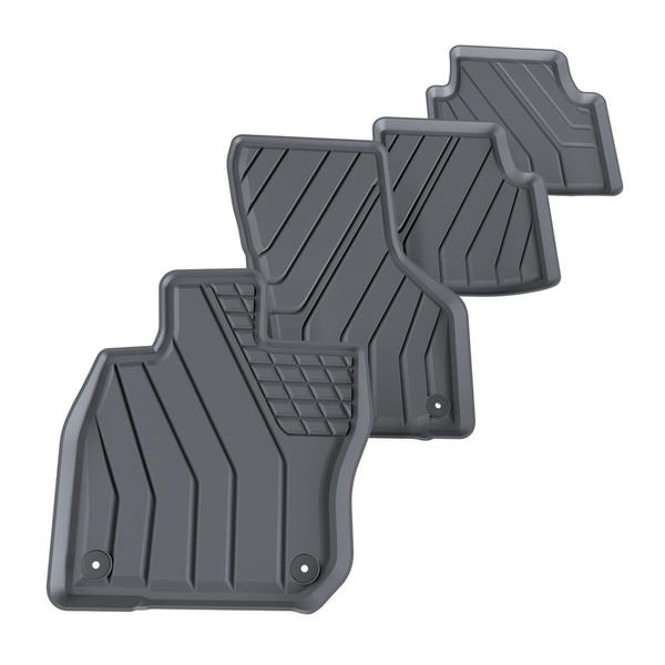 Tapis de sol en TPE adapté pour Volkswagen Passat B9 SW (2023-....) - tapis de voiture - noir