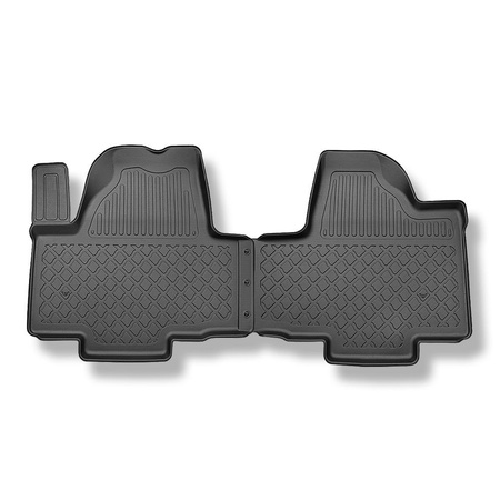 Tapis de sol en TPE adapté pour Maxus E-Deliver 3 Van (2020-....) - tapis de voiture - noir