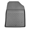 Tapis de sol en TPE adapté pour Kia Ceed III CD Plug-in Hybrid Break (01.2020-....) - tapis de voiture - noir