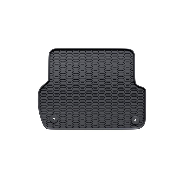 Tapis de sol en caoutchouc adapté pour Seat Exeo (2008-2013) - tapis de voiture - noir