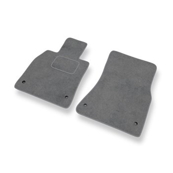 Tapis de Sol Velours adapté pour Lexus GS III (2004-2012) - Premium tapis de voiture - gris