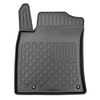 Tapis de sol en TPE adapté pour Kia Ceed III CD Hayon (06.2018-....) - tapis de voiture - noir
