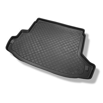 Tapis de coffre adapté pour Nissan X-Trail II T31 SUV (06.2007-07.2014) - bac de coffre - protection de coffre voiture - coffre supérieur