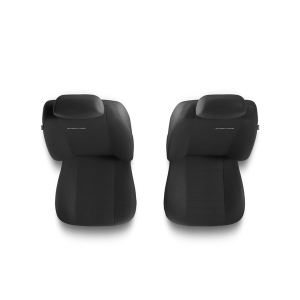 Housses de siège avant adaptées pour Fiat Linea (2007-2015) - housse siege voiture universelles - couverture siege conducteur - 2UNE-4
