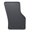 Tapis de sol en caoutchouc adapté pour Audi A3 8V Berline (2012-2020) - tapis de voiture - noir - 4 pcs.