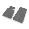 Tapis de Sol Velours adapté pour BMW 5 III E34 Berline, Touring (1988-1997) - Premium tapis de voiture - gris