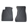 Tapis de sol en TPE adapté pour Audi A4 B9 Hayon, Break (2015-....) - tapis de voiture - noir
