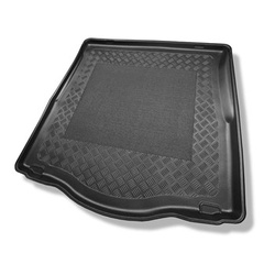 Tapis de coffre adapté pour Ford Mondeo V Hayon (01.2015-04.2022) - bac de coffre - protection de coffre voiture - avec roue de secours taille normale