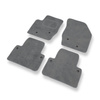 Tapis de Sol Velours adapté pour Volvo XC90 Q5 (2002-2014) - Premium tapis de voiture - gris