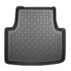 Kit tapis de coffre et tapis de voiture TPE pour: Volkswagen Passat B8 Berline (12.2014-12.2021) - coffre supérieur; avec roue de secours taille normale