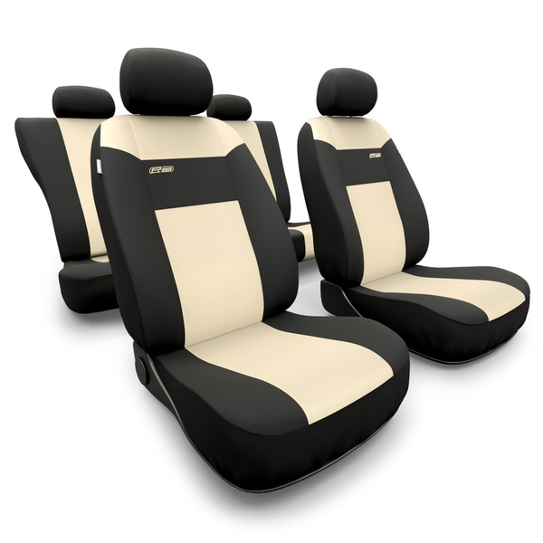 Housses de siège adaptées pour Audi A1 I, II, III (2010-....) - housse siege voiture universelles - couverture siege - RSL-BE