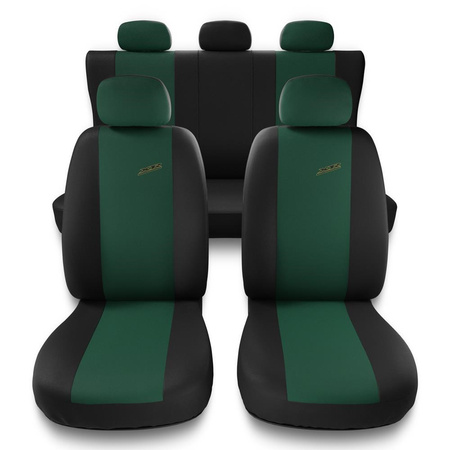 Housses de siège adaptées pour Mazda 6 I, II, III (2002-2019) - housse siege voiture universelles - couverture siege - X.R-GR
