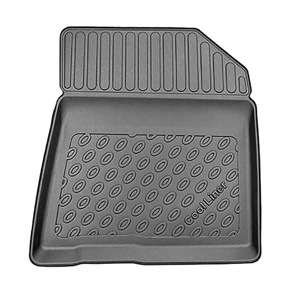 Tapis de sol en TPE adapté pour Kia e-Soul SUV (05.2019-2024) - tapis de voiture - noir