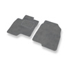 Tapis de Sol Velours adapté pour Chevrolet Captiva II (2011-....) - Premium tapis de voiture - gris