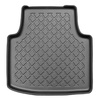 Tapis de sol en TPE adapté pour Skoda Superb III Liftback (12.2015-10.2022) - aussi pour la version hybride - tapis de voiture - noir