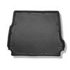 Tapis de coffre adapté pour Land Rover Discovery III SUV (2004-2008) - bac de coffre - protection de coffre voiture - 7 places; 3me rangée abaissée