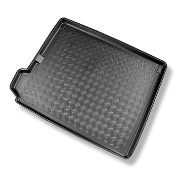 Tapis de coffre adapté pour Citroen C4 Grand Spacetourer Monospace (09.2013-06.2022) - bac de coffre - protection de coffre voiture - 7 places; 3me rangée abaissée