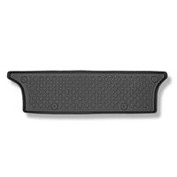 Tapis de sol en TPE adapté pour Seat Alhambra I Van (1995-08.2010) - 7 sièges - tapis de voiture - noir