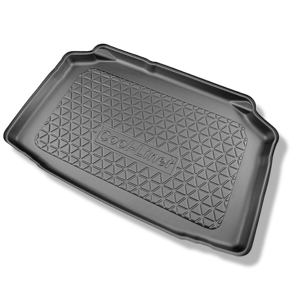 Tapis de coffre adapté pour Audi A1 GB Sportback (07.2018-....) - bac de coffre - protection de coffre voiture - coffre inférieur; modèles sans plancher amovible du coffre