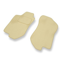 Tapis de Sol Velours adapté pour Alfa Romeo 145 I (1994-2001) - Premium tapis de voiture - beige