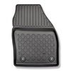 Tapis de sol en TPE adapté pour Volkswagen T-Cross Crossover (04.2019-....) - tapis de voiture - noir