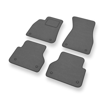 Tapis de Sol Velours adapté pour Audi A6 V C8 Berline, Avant (2018-....) - Premi