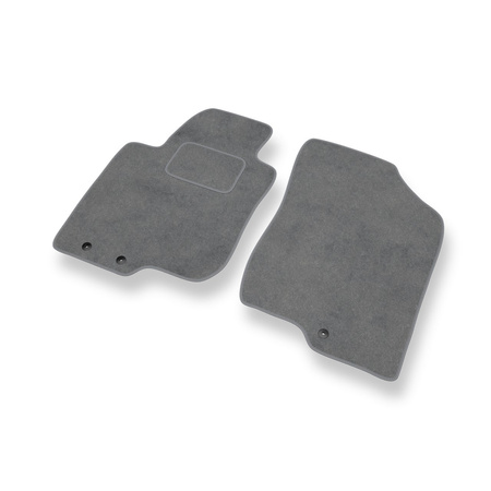 Tapis de Sol Velours adapté pour Kia Ceed I (2006-2012) - Premium tapis de voiture - gris