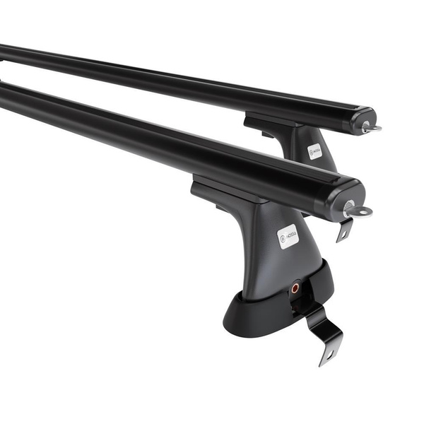 Barres de toit en aluminium adapté pour Renault Arkana SUV (2020-....) - Porte-Bagages de Voiture noir - toit normal