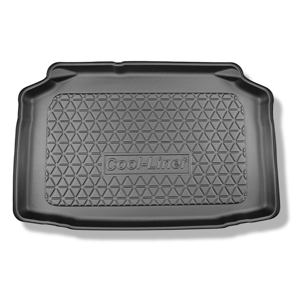 Tapis de coffre adapté pour Audi A1 GB Sportback (07.2018-....) - bac de coffre - protection de coffre voiture - coffre inférieur; modèles sans plancher amovible du coffre