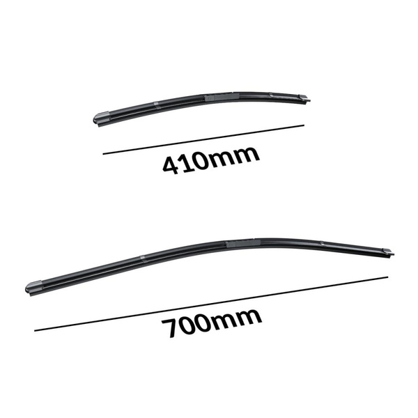 Balais d'essuie-glace de pare-brise adaptés pour DS 7 Crossback (09.2017-....) - balais plat