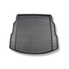 Tapis de coffre adapté pour Audi A8 D5 Berline (11.2017-....) - bac de coffre - protection de coffre voiture - version standard et longue, aussi pour la version Quattro; non pour version TFSI e plug-in hybrid