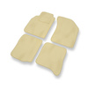 Tapis de Sol Velours adapté pour Nissan Maxima V Berline (1999-2003) - Premium tapis de voiture - beige