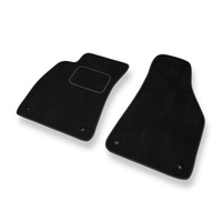 Tapis de Sol Velours adapté pour Audi A4 III B7 (2004-2008) - Premium tapis de voiture - noir