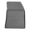 Tapis de sol en TPE adapté pour Peugeot 408 SUV (10.2022-....) - aussi pour Plug-in Hybrid - tapis de voiture - noir