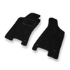 Tapis de Sol Velours adapté pour Audi 80 IV B4 (1991-1996) - Premium tapis de voiture - noir