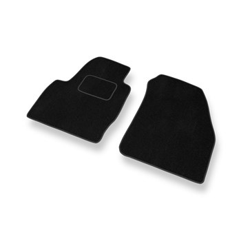 Tapis de Sol Velours adapté pour Land Rover Range Rover Evoque (2011-2018) - Premium tapis de voiture - noir