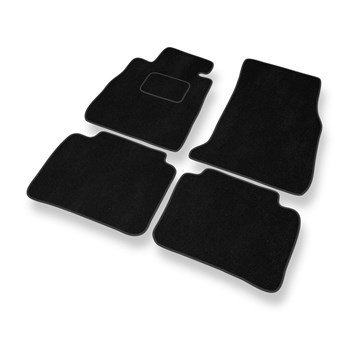 Tapis de Sol Velours adapté pour BMW 4 F32, F36 Coupé, Gran Coupé (2014-2021) - 