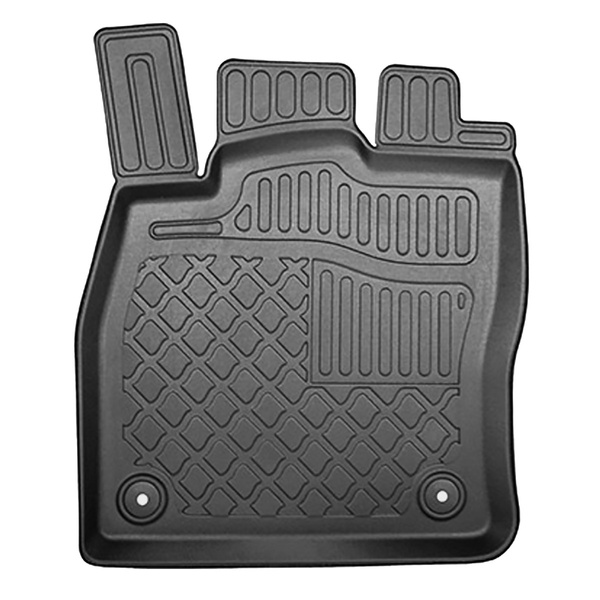 Tapis de sol en TPE adapté pour Audi A3 8V Berline (09.2013-03.2020) - tapis de voiture - noir