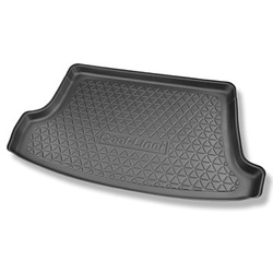 Tapis de coffre adapté pour Volkswagen T-Roc SUV (12.2017-....) - bac de coffre - protection de coffre voiture - coffre supérieur; plancher amovible en la position la plus haute