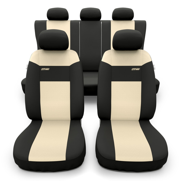 Housses de siège adaptées pour Audi A1 I, II, III (2010-....) - housse siege voiture universelles - couverture siege - RSL-BE