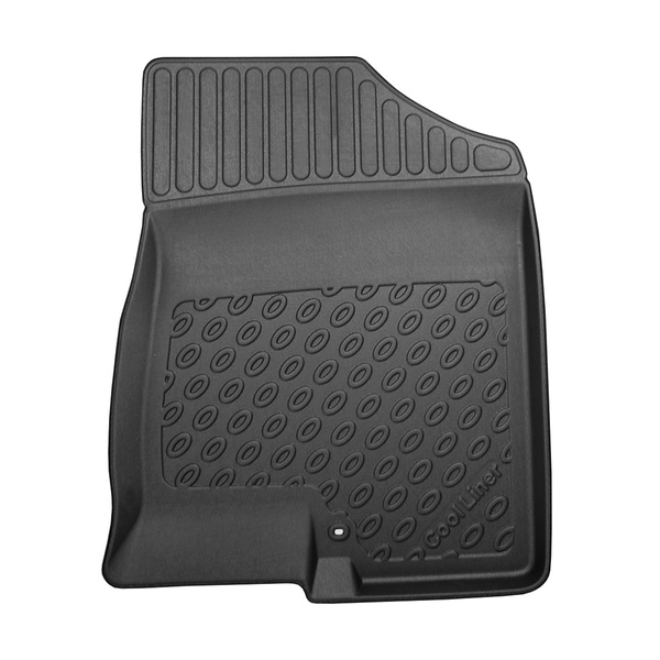 Tapis de sol en TPE adapté pour Kia Ceed II Break (09.2012-08.2018) - tapis de voiture - noir